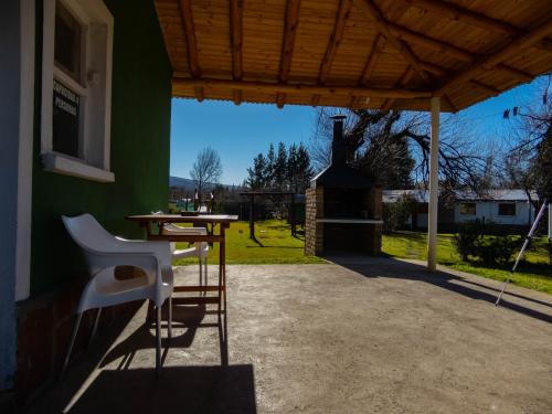 Zahrada ubytování Cabañas Rosa