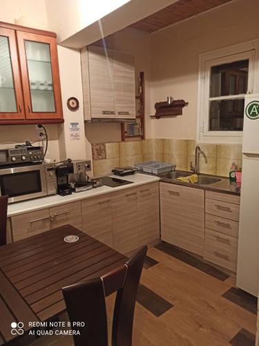 A kitchen or kitchenette at ORION (ΩΡΙΩΝ)