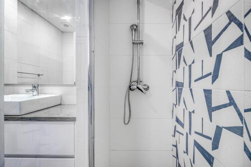 Phòng tắm tại Agua Hotels Vila Branca