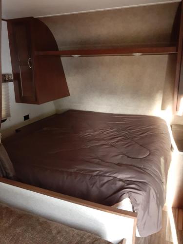 a bunk bed in a room with at 2017 Camper located at the St. George RV Park! in St. George