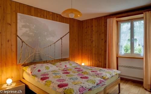 Casa Zanettiにあるベッド