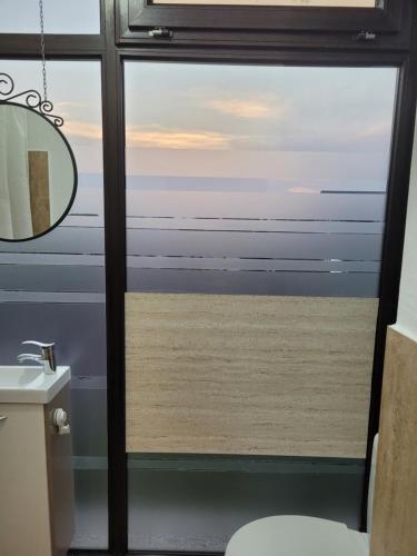Koupelna v ubytování MAG Motel