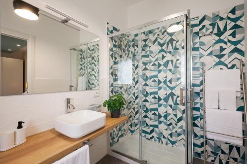 Kúpeľňa v ubytovaní Nerissa suites&rooms