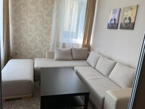 Ruang duduk di Šafran Apartment LUX