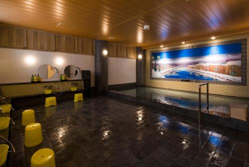 Swimmingpoolen hos eller tæt på Hotel Torifito Otaru Canal