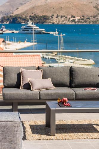 Χώρος καθιστικού στο The Twelve Suites Collection