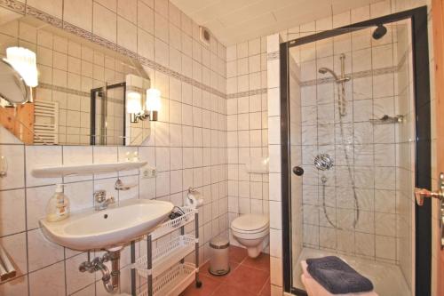 Ванна кімната в Paulhof am Chiemsee