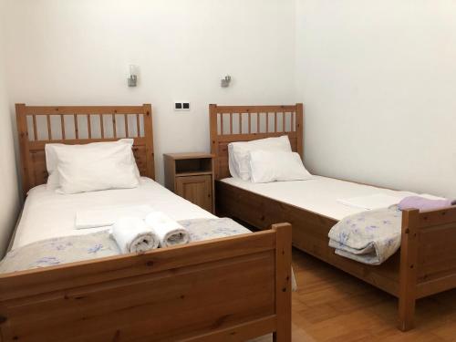 Katil atau katil-katil dalam bilik di Starigrad House