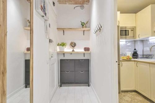 Apartamento Alejandro en BCN 주방 또는 간이 주방