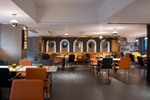 Posezení v ubytování Arthur Hotel Canton Tower Guangzhou-广州塔骑士物语酒店