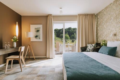 Postel nebo postele na pokoji v ubytování Hotel Terme Sveti Martin