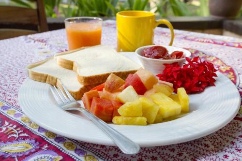 Mad på bed and breakfast-stedet eller i nærheden