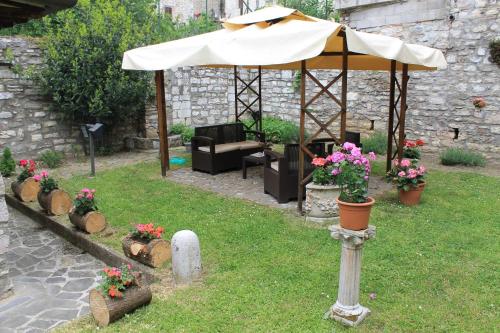 Zahrada ubytování Residenza Le Logge
