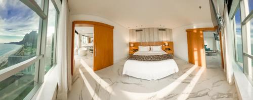 
Cama ou camas em um quarto em Hotel Nacional Rio de Janeiro
