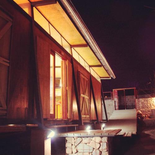 Balcon ou terrasse dans l'établissement Glamping El Obrador Tilcara