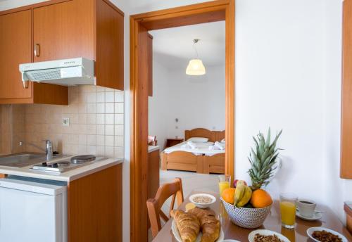 Η κουζίνα ή μικρή κουζίνα στο Joanna's Place 