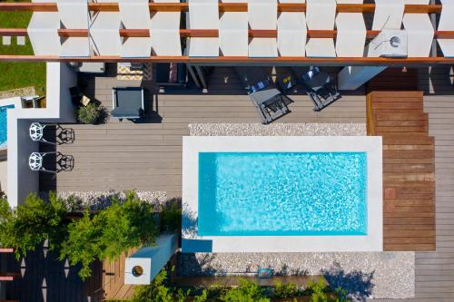 Penthouse Diem - Private pool with sea view