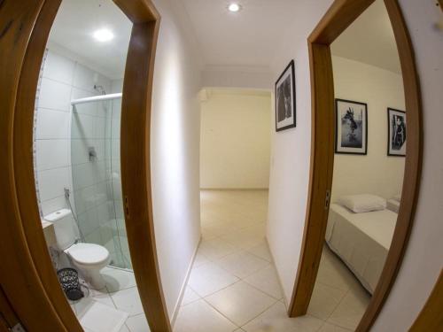 Kylpyhuone majoituspaikassa Barretos Park Hotel