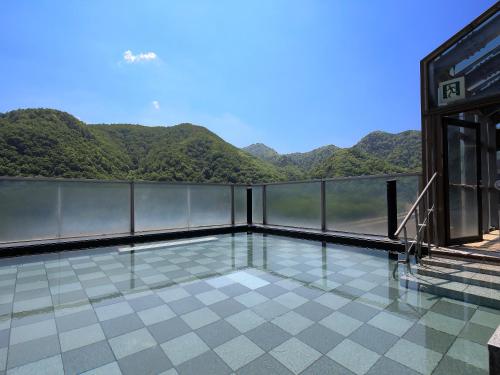 Jozankei View Hotel tesisinde veya buraya yakın yüzme havuzu
