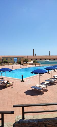 Bazén v ubytování Le Tonnare di Stintino - Beach Resort nebo v jeho okolí