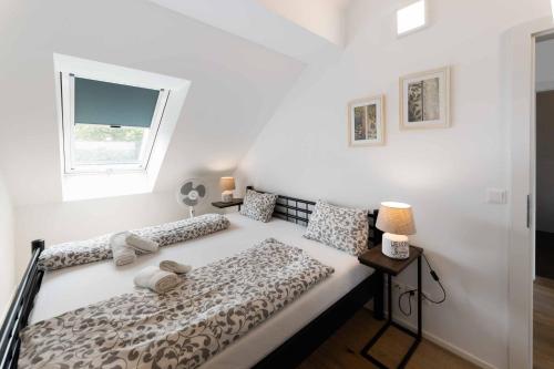 Katil atau katil-katil dalam bilik di Triangle Apartments