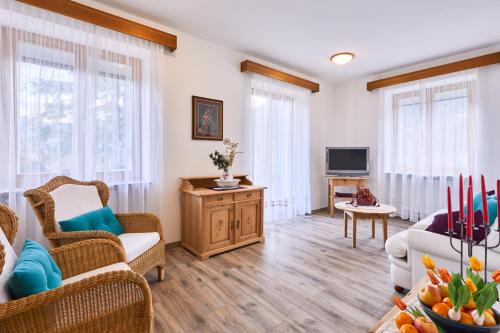 Apartmenthaus Haringerにあるテレビまたはエンターテインメントセンター