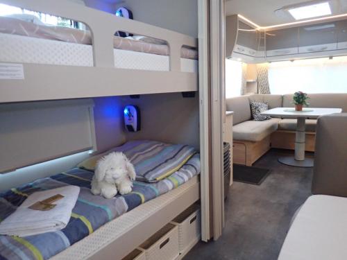 Posteľ alebo postele v izbe v ubytovaní Apartamenty u Łukasza