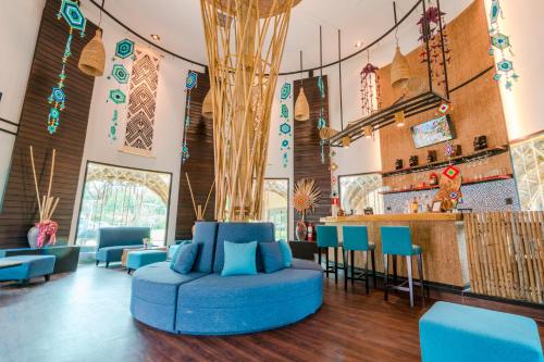 Ruang duduk di Recall Isaan Isan Concept at Khaoyai SHA Extra Plus