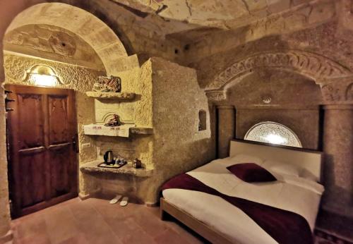 Cave Konak Hotel - Special Categoryにあるベッド
