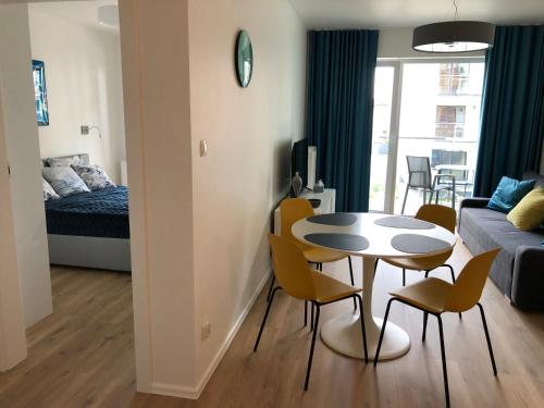 Posedenie v ubytovaní Apartament Beluga