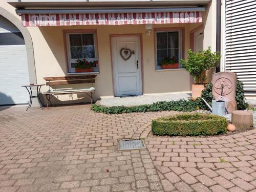 Κήπος έξω από το Ferienwohnung Julia Metzger