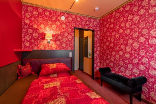 Postel nebo postele na pokoji v ubytování Hotel Arosa Düsseldorf Oberkassel