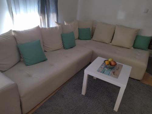 Posezení v ubytování Apartman GANA Altina LUX