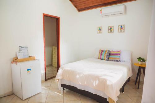 Postel nebo postele na pokoji v ubytování Peniel do Sana Guest House