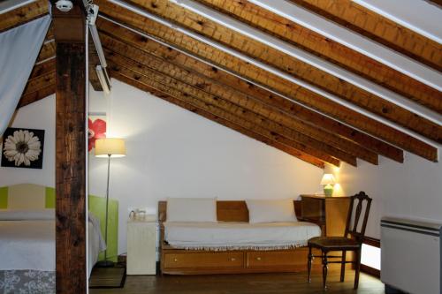Postel nebo postele na pokoji v ubytování Casa la palmera