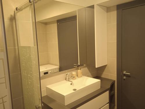 Koupelna v ubytování Anton