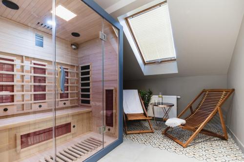 Ένα μπάνιο στο be HAPPY Apartments