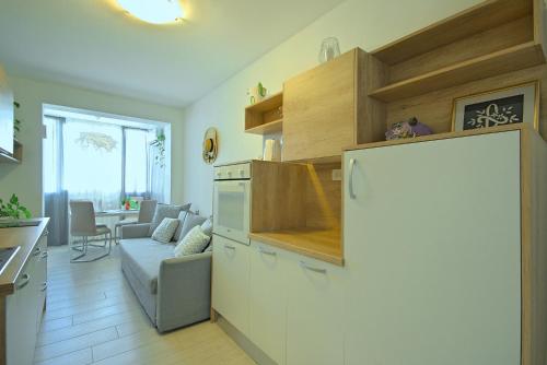 Dapur atau dapur kecil di App Enterprise Umag