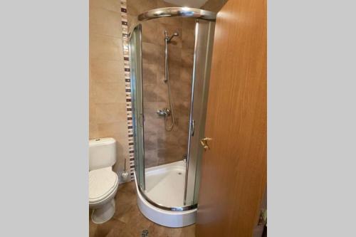 Koupelna v ubytování Apartment Doris