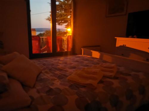 Postel nebo postele na pokoji v ubytování SUNSHINE CRIKVENICA
