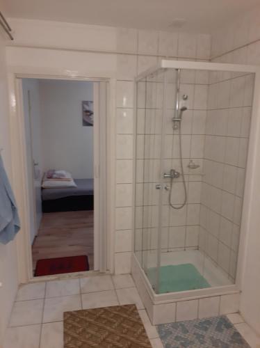 Ванна кімната в Váradi Apartman