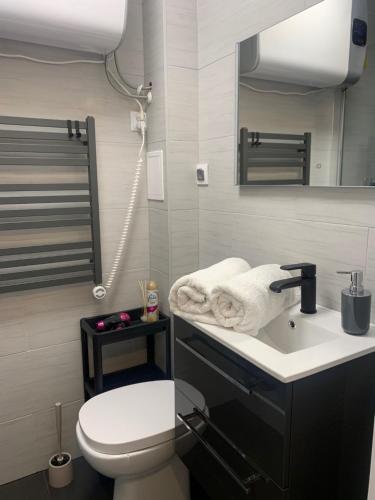 Kúpeľňa v ubytovaní SEN na CICHEJ - Apartamenty w PARKU