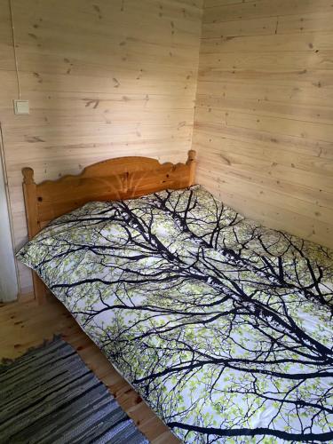 Postel nebo postele na pokoji v ubytování Private Hiiumaa Cottage plus Sauna