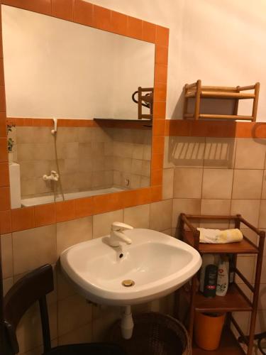 Salle de bains dans l'établissement Lavanda