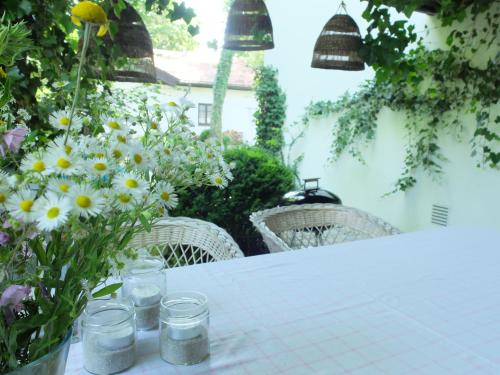 Κήπος έξω από το Gartenwohnung Tausendfreund am Chiemsee