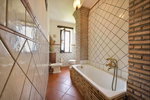 Kúpeľňa v ubytovaní Il Casale Delle Ginestre