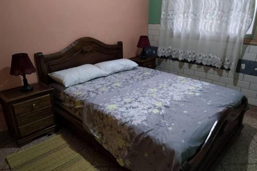 Postelja oz. postelje v sobi nastanitve Petite Villa à Sidi Rahal Plage