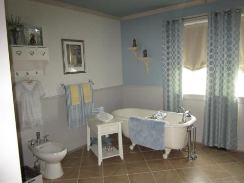 Koupelna v ubytování Casa Breeze B & B