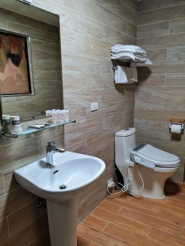 Un baño de Hermit Crab B&B
