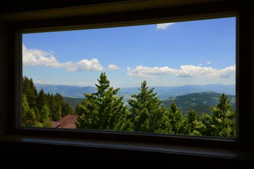 Naturlandschaft in der Nähe des Chalets